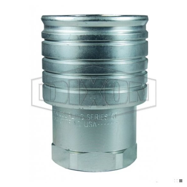 Dixon 3/8 ST COUP, 1/2 F-NPTF STEEL 3STF4 - main